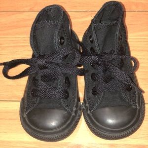 Converse high tops. Size 4